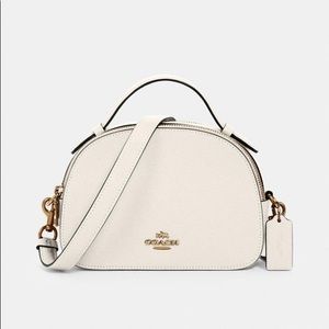Coach Serena Crossbody Satchel in White NWT